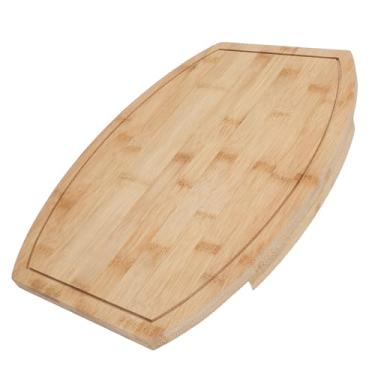 Imagem de lyrlody A Tábua de Corte Maximiza o Espaço da Cozinha, Os Materiais Ecológicos, o Design de Slot Incorporado, A Manutenção Simples de 3 Maneiras de Usar, para Pequenas Cozinhas, Com Design (Forma