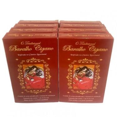 Imagem de Kit 8 O Tradicional Baralho Cigano 36 Cartas Plastificado - Bialluz Pr
