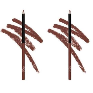 Imagem de Lápis delineador de lábios wet n wild Color Icon Dark Brown Chestnut