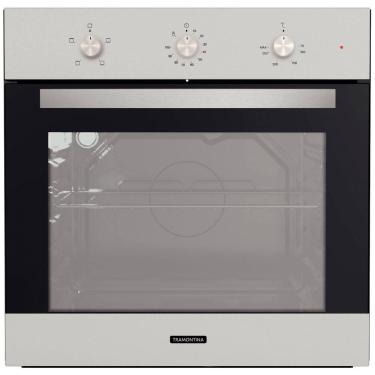 Imagem de Forno Elétrico de Embutir Tramontina 71l New Inox Basic 60 4 Funções em Aço Inox 220v