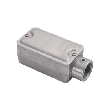 Imagem de Condulete Fixo 3/4 Tramontina Tipo E com Rosca BSP e com Tampa Estampada