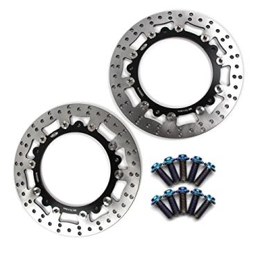 Imagem de Discos de freio dianteiro Arashi Rotores com parafusos de montagem para BMW F750GS F850GS ABS 2018-2021, R1100GS 94-06, R1150GS 99-01, K1200LT 99-00, K1200RS 97-00, R1200GS nonABS 00. 4-13, R1250GS 19