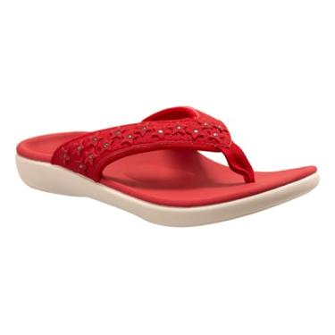 Imagem de REVITALIGN Yumi Bvi feminina, Vermelho, 10 Wide