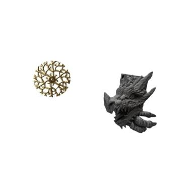 Imagem de Fenteer Escultura Rústica de Ferro Forjado, Pingente 3D para Pendurar Livros, para Escritório, Sala de Estar, Estante, Armário, Decoração de Casa