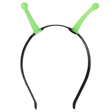 Imagem de Alipis Glow In The Headband, Funny Boppers Hair Accessory for Halloween Party, Green Plastic Antenna Headband for Adults And Kids