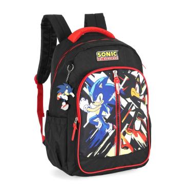 Imagem de Mochila Escolar Sonic e Shadow Oficial Luxcel