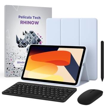 Imagem de Kit Capa Slim para Xiaomi Redmi Pad SE 11": Película de vidro + Caneta Precision + Teclado e Mouse (Rhinow)