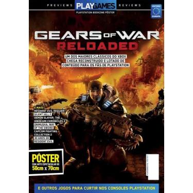 Imagem de Livro - Gears of War Reloaded - Arte Vertical - Superpôster PlayGames
