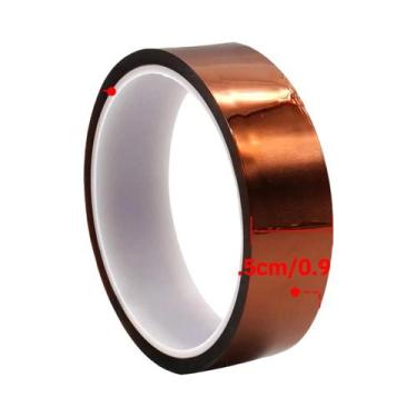 Imagem de Fita Adesiva Resistente a Altas Temperaturas 33M Fita Isolante De Poli