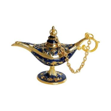 Imagem de Lâmpada De Aladim Ornamento De Mesa Decoração Para Sala De Estar Estud