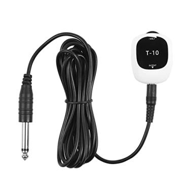 Imagem de RiToEasysports Captadores de Guitarra, Universal Durável Multifuncional Sem Perfuração Piezo Captador para Guitarra Ukulele Violino Baixo (Preto e Branco)