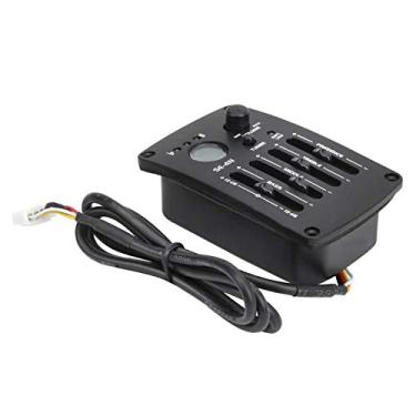 Imagem de Generic Pré-amplificador de Captação de Equalizador de Equalizador de 4 Bandas para Guitarra Acústica para Guitarras Folclóricas Clássicas Com Sintonizador Integrado e Display LED, Acessórios para