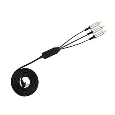 Imagem de Generic Fio AV Componente Portátil de 1,5 M para 3000, Acessório de Console Compacto para Fãs de Jogos PS