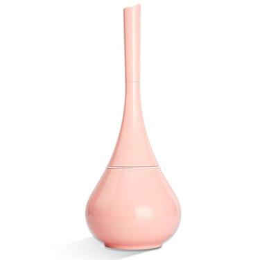 Imagem de Conjunto de Escova Vasco e Suporte com Cerdas Limpeza para Economia Espaço Base Ventilada PP Banheiro