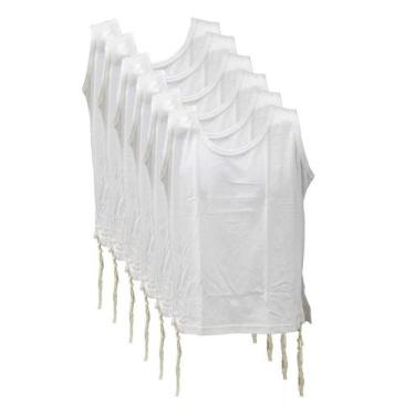 Imagem de Camiseta Interior Tzitzit Sión Judaica Algodón de Calidad para Hombre 