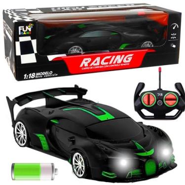 Imagem de Carrinho Controle Remoto Infantil Recarregável de Brinquedo - Barcelon