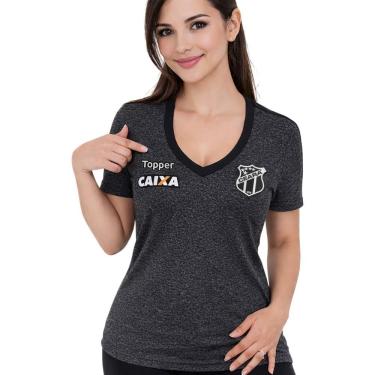 Imagem de Camisa Topper Ceará Concentração 2018 Feminina