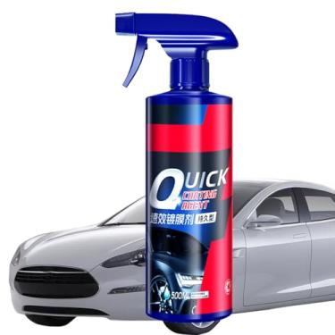 Imagem de Revestimento Cerâmico Automotivo - Agente de Revestimento Cerâmico 500ml - Spray Brilho Automotivo,Para Pintura, Para-brisas, Vidros E Janelas De Carros, SUVs, Caminhões E Motos