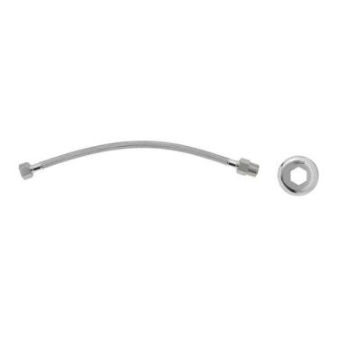 Imagem de Engate Flexivel de Aço 40 cm 4607.C.040 Cromado - Deca - DECA METAIS
