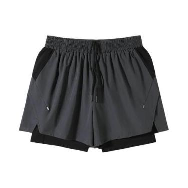 Imagem de Shorts De Compressão Masculinos De Secagem Rápida E Respiráveis Para C