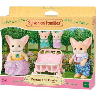 Imagem de Família Das Raposas Do Deserto Sylvanian Families 4 Bonecos - Epoch