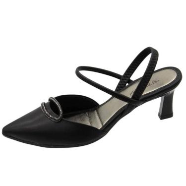 Imagem de Sapato Feminino Elegante Sofisticado Salto Baixo Mississipi