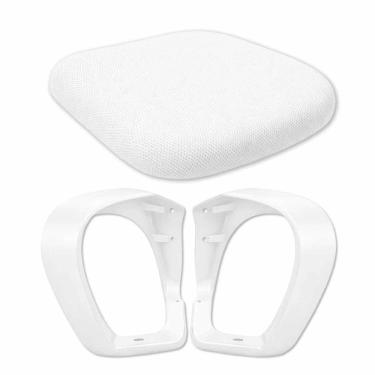 Imagem de Conjunto Assento com Braços para Cadeira de Escritorio Reposiçao Conserto Trabalho Home Office Estudo Leitura