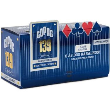 Imagem de Baralho 139 Couche 290G Naipe Grande CX.C/12 - Copag