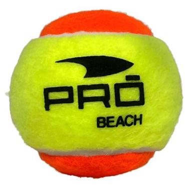Imagem de Bola De Beach Tennis Pro Balls Pack Com 3 Unidades