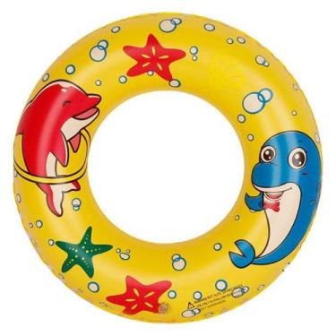 Imagem de Boia De Cintura Redonda Inflável Infantil Piscina Praia 50cm + 6 anos 