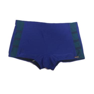 Imagem de Sunga Lisa Adulto Maxi Boxer - Sol E Água, Azul, M