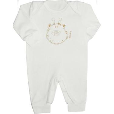 Imagem de Macacão bebê Masculino - PiliBaby, Cru, P