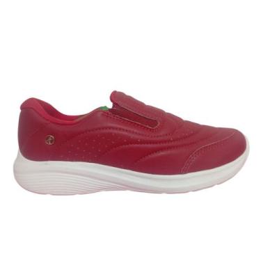 Imagem de tenis feminino kolosh slip on estilo esportivo, Vermelho, 38