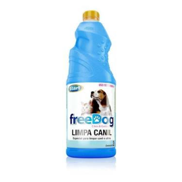 Imagem de Azulim Free Dog Gel 2L Limpa Canil Pinho, Desinfeta e Odoriza Quintal 