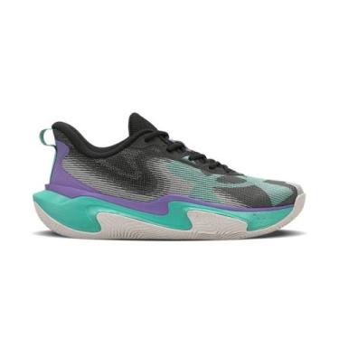 Imagem de Tênis Under Armour Layup, 44, Preto, Verde
