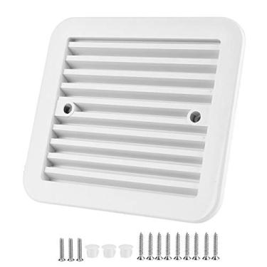 Imagem de KIMISS Exaustor de saída de ar lateral de 12 V para trailer de carro, trailer, SUV, ventilador de ventilação de lâmina de baixo ruído, ventilador de refrigeração de ventilação lateral de caravana, 12