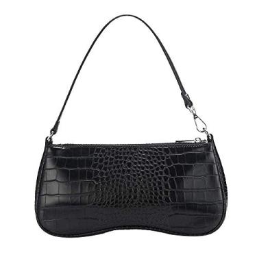 Imagem de JW PEI Bolsa de ombro feminina Eva, Preto, Small