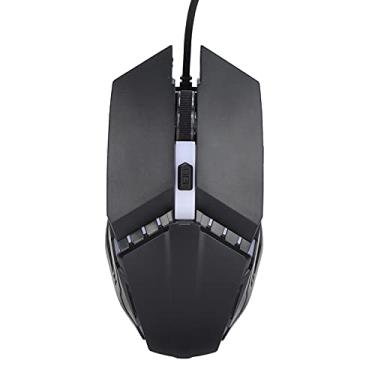Imagem de Mouse para Jogos Com Fio Com Retroiluminação RGB, Mouse para Jogos Com Fio USB, Mouse para Computador Mecânico óptico Ergonômico Adequado para PC/notebook/MacBook/laptop
