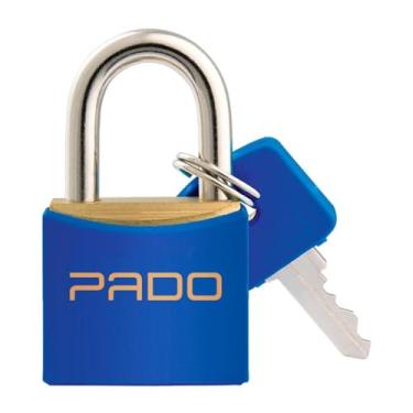 Imagem de CADEADO CORES SM LT-20MM AZUL, Pado, 51016378, Azul