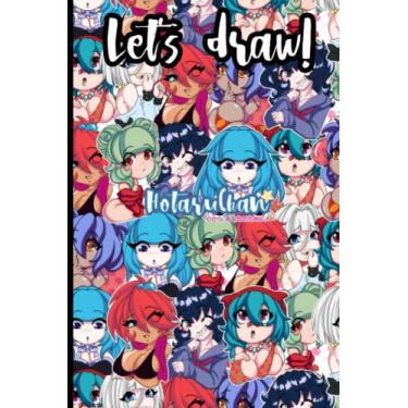 Imagem de HotaruChanART Caderno para desenhar meninas de anime: HotaruChanART Libreta para dibujar chicas anime