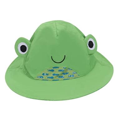 Imagem de Sosoport 1 Unidade Chapéu De Balde De Proteção Solar Infantil De Desenho Animado Ao Ar Livre De Praia Flexível Chapéu De Sol Criança Pequena Chapéu Infantil Poliéster 48c