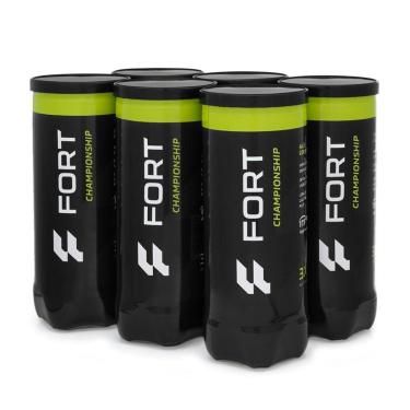 Imagem de Bola de Tênis Fort Championship Pack Com 06 Tubos-Unissex
