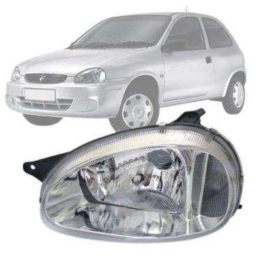 Imagem de Farol corsa wind 1994 1995 1996 1997 1998 a 1999 ld esquerdo - BBS, FA