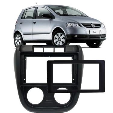 Imagem de Moldura Painel Fox 03 04 05 06 07 08 09 DVD MP5 para Multimidia - Ecar