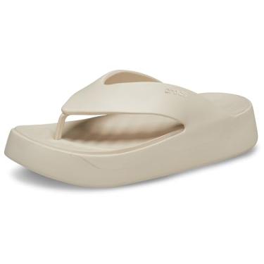 Imagem de Crocs 209410-160-W6 Getaway Plataforma Flip Stucco Stucco