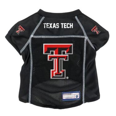 Imagem de Littlearth Camiseta NCAA Texas Tech Red Raiders Pet Jersey, grande, cor do time
