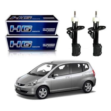 Imagem de Par Amortecedor Dianteiro Fit 1.5 2005 A 2008 - Nakata