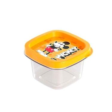Imagem de Pote com tampa do Mickey 200ml Porta Temperos e Alimentos - Plasútil