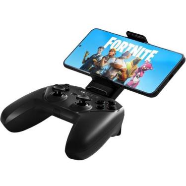 Imagem de Controle Sem Fio Steelseries Stratus+ Para Android, preto