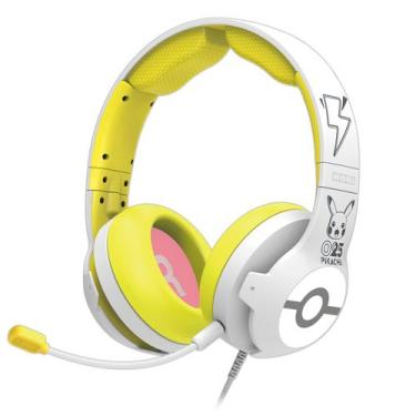 Imagem de Headset Gamer Hori Pikachu para Nintendo Switch (NSW-264U), branco